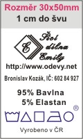 Oetovac etikety - prac symboly