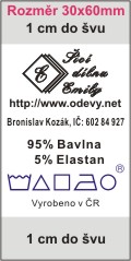 Oetovac etikety - prac symboly
